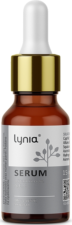 Face Serum with Vitamins A, C and E - Lynia — photo N1