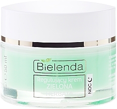 Regulating Night Cream for Combination Skin - Bielenda Green Tea Regulating Face Night Cream — photo N2