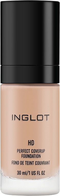 Foundation - Inglot HD Perfect Coverup Foundation — photo N1