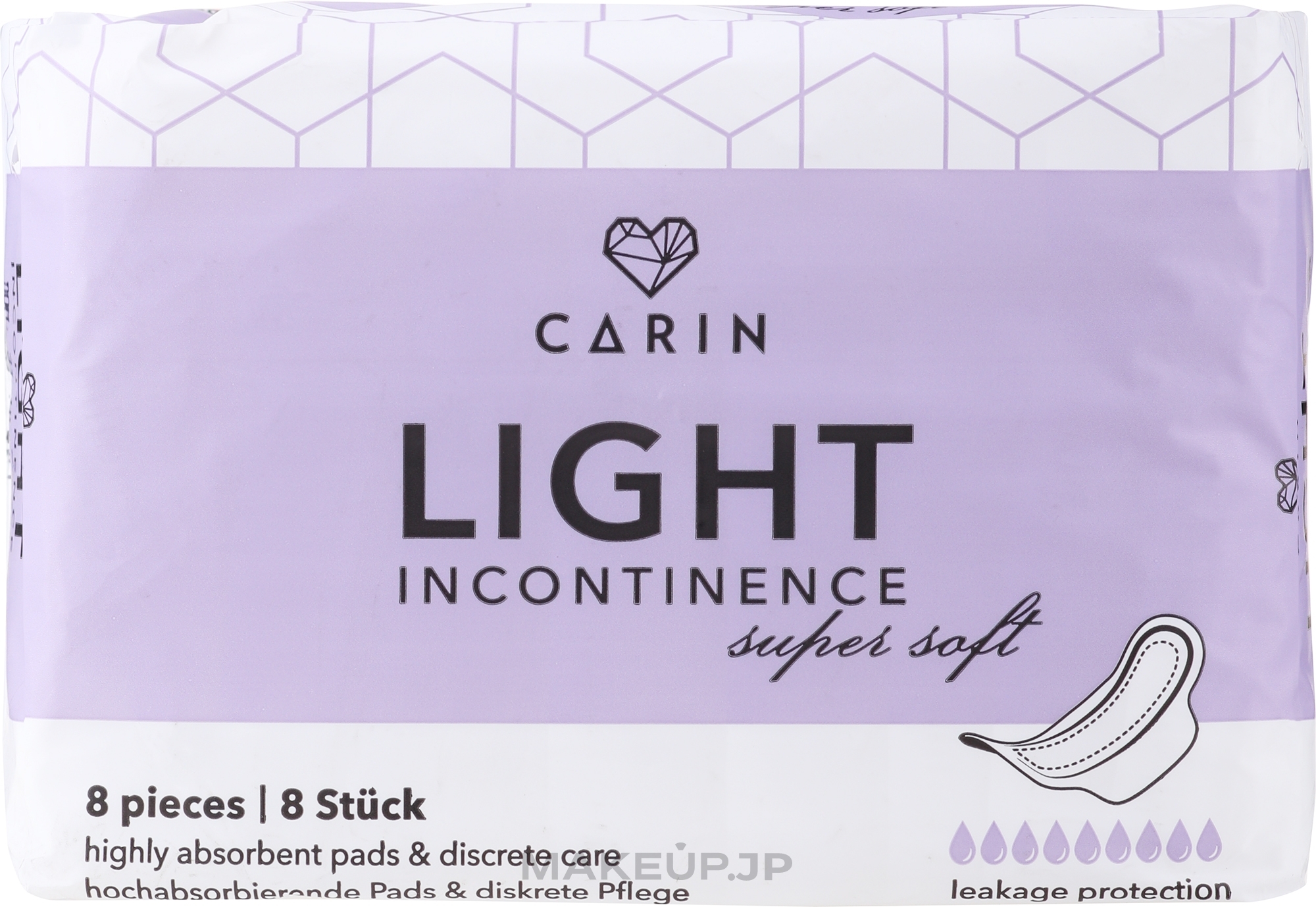 Urological Pads - Carin Light Incontinence Pads Super Soft — photo 8 ЊВ.