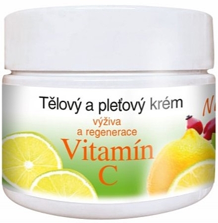 Regenerating & Softening Cream with Vitamin C - Bione Cosmetics Vitamin C Body & Face Cream — photo N1