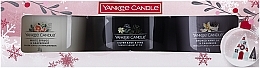 Candle Set - Yankee Candle Snow Globe Wonderland 3 Mini Votives Candle — photo N1