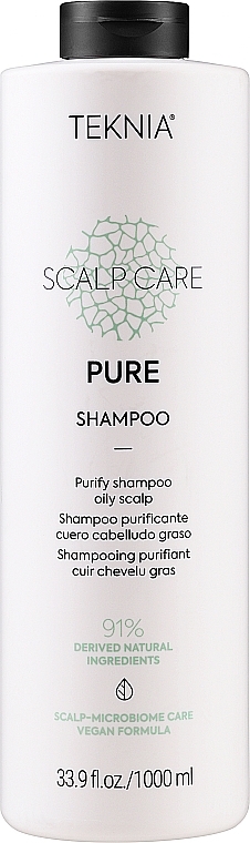 Micellar Shampoo for Oily Scalp - Lakme Teknia Scalp Care Pure Shampoo — photo N3