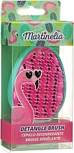 Fragrances, Perfumes, Cosmetics Hair Brush "Detangle", turquoise-pink - Martinelia