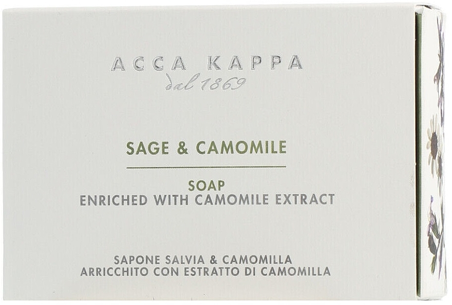 Sage & Chamomile Soap - Acca Kappa Sage & Chamomile Soap — photo N1