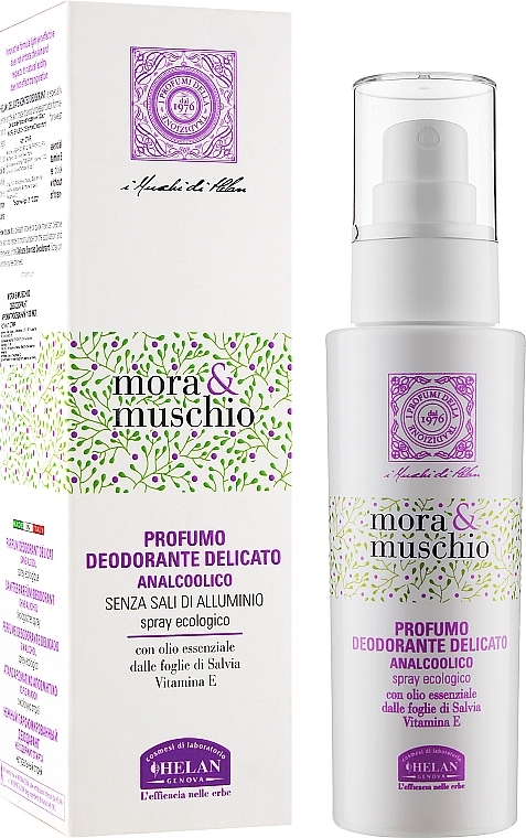 Deodorant - Helan Mora E Mushio Scented Deodorant — photo N2