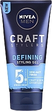 Fragrances, Perfumes, Cosmetics Matte Hair Styling Pomade - Nivea Men Craft Stylers Defining Styling Gel