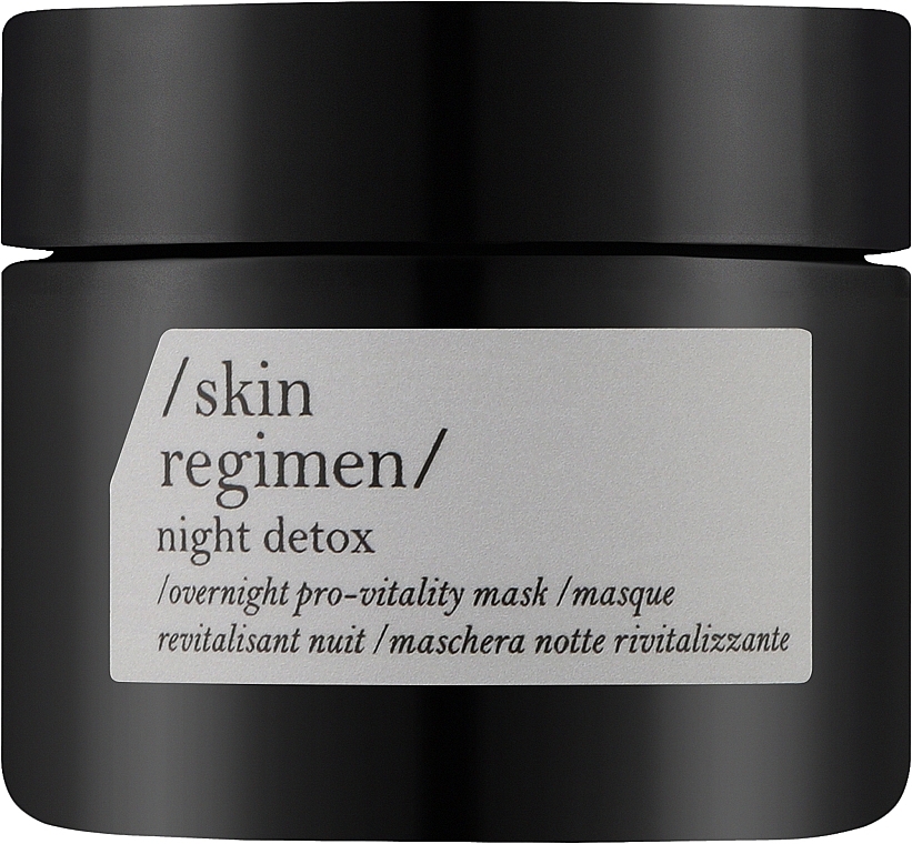 Face Mask "Night Detox" - Comfort Zone Skin Regimen Night Detox — photo N1