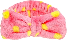 Fragrances, Perfumes, Cosmetics Headband "Bow", terracotta-yellow - Cosmo Shop