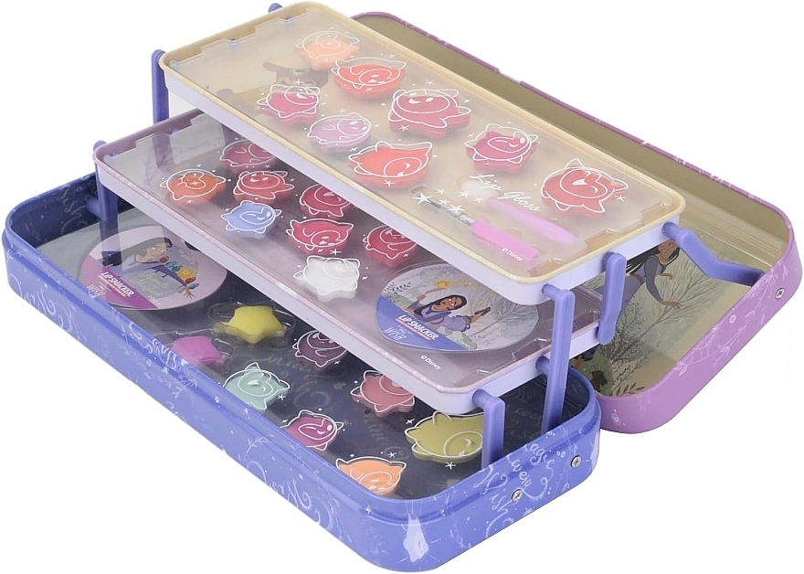 Lip Smacker Disney Wish Triple Layer Beauty Tin - Lip Smacker Disney Wish Triple Layer Beauty Tin — photo N2