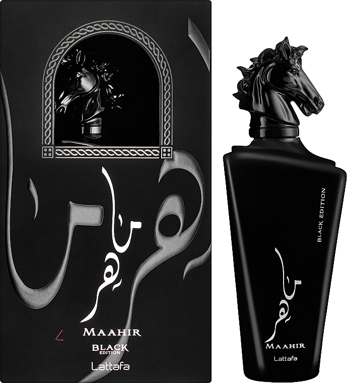 Lattafa Perfumes Maahir Black Edition - Perfumed Spray — photo N2