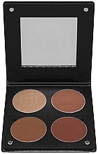 Compact Eyeshadow-Blush Palette - Make-Up Atelier Paris Palette Blush 3d — photo N1