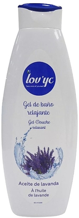 Lavender Oil Shower Gel - Lovyc Lavander Oil Shower Gel — photo N1