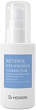 Fragrances, Perfumes, Cosmetics Anti-Wrinkle Retinol & Peptides Eye Serum - Dr.Hedison Retinol Eye Wrinkle Corrector