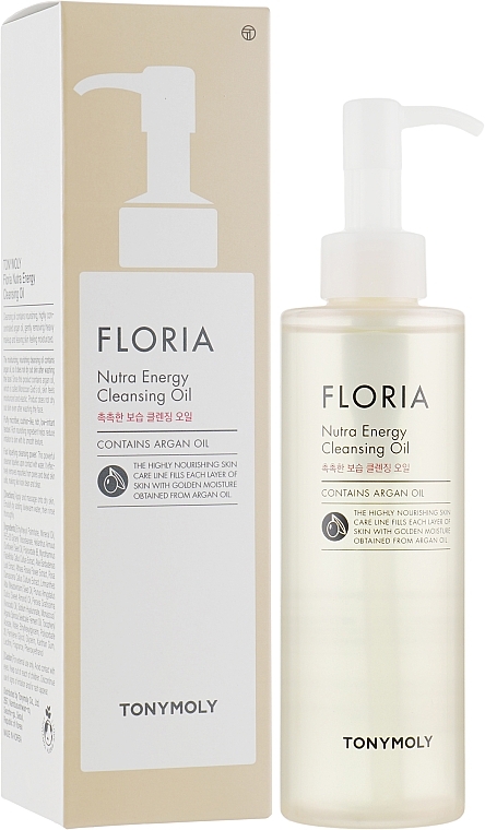 Makeup Remover Hydrogel Oil - Tony Moly Floria Nutra-Energy Cleansing Oil — photo N1