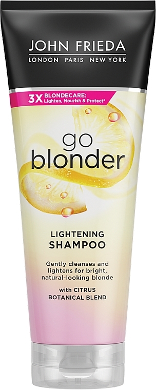 Lightening Shampoo - John Frieda Sheer Blonde Go Blonder Shampoo — photo N1