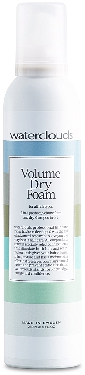 Dry Shampoo-Foam - Waterclouds Volume Dry Foam — photo N1