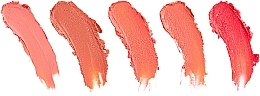 Lipstick Set, 5 pcs. - Revolution Pro Lipstick Collection Corals — photo N4