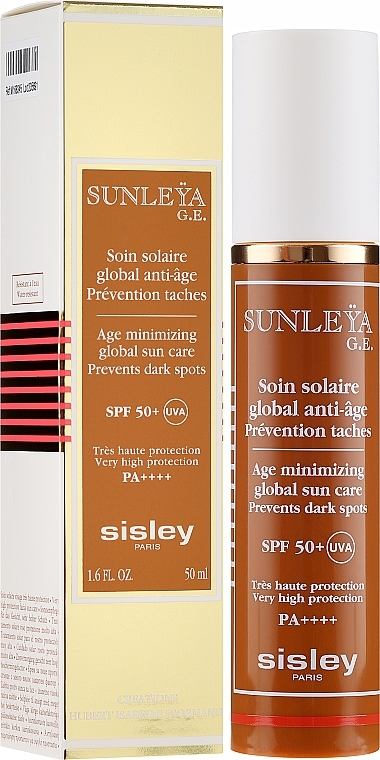 Sun Cream - Sisley Sunleya G.E. Age Minimizing Global Sun Care SPF 50/PA+++ — photo N1