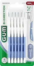 Fragrances, Perfumes, Cosmetics Interdental Brush 0.6 mm, purple - G.U.M Bi Direction