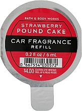 Fragrances, Perfumes, Cosmetics Bath and Body Works Strawberry Pound Cake Car Fragrance Refill - Car Fragrance (refill)