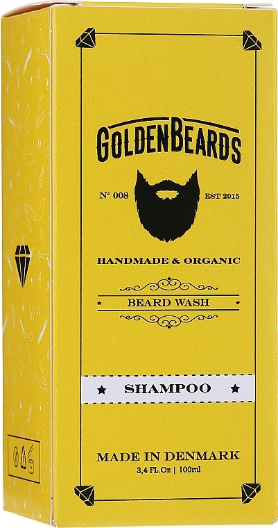 Set - Golden Beards Starter Beard Kit Big Sur (balm/60ml + oil/30ml + shm/100ml + cond/100ml + brush) — photo N4