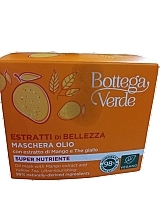 Fragrances, Perfumes, Cosmetics Face Mask - Bottega Verde Oil Mask With Mango Extract And Yellow Tea