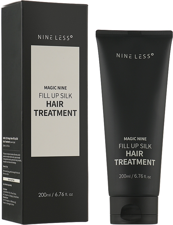 Revitalizing Leave-In Hair Mask - Nineless Magic Nine Fill Up Silk Hair Treatment — photo N2