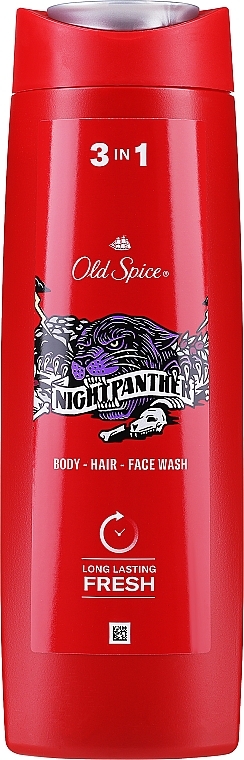 Shampoo & Shower Gel - Old Spice Nightpanther 3in1 — photo N1