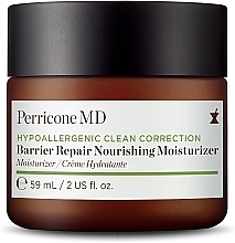 Fragrances, Perfumes, Cosmetics Moisturizing Face Cream - Perricone MD Hypoallergenic Clean Correction Barrier Repair Nourishing Moisturizer