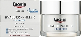 Anti-Wrinkle Day Cream for Dry & Sensitive Skin - Eucerin Hyaluron-Filler Day Cream For Dry Skin — photo N2
