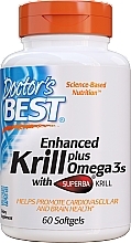 Fragrances, Perfumes, Cosmetics Dietary Supplement "Krill & Omega 3s" - Doctor's Best Enhanced Krill Plus Omega 3s