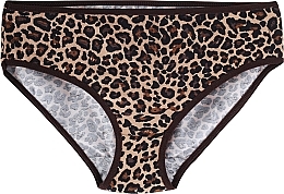 Figi Women Bikini, brown with leopard print - Moraj — photo N1