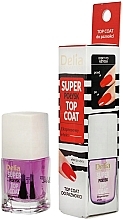 Nail Polish Top Coat with Shimmer - Delia Super Gloss Top Coat — photo N1