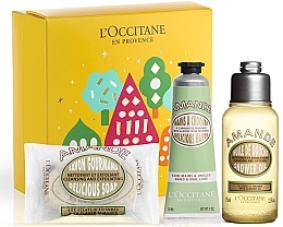 Fragrances, Perfumes, Cosmetics Set - L'Occitane Almond (sh/oil/75ml + soap/50g + h/cr/30ml)