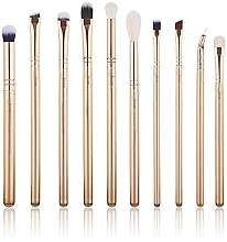 Fragrances, Perfumes, Cosmetics Makeup Brush Set, T412, 10pcs - Jessup