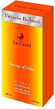 Fragrances, Perfumes, Cosmetics Vittorio Bellucci La Castel Orange of Color - Eau de Toilette (tester without cap)