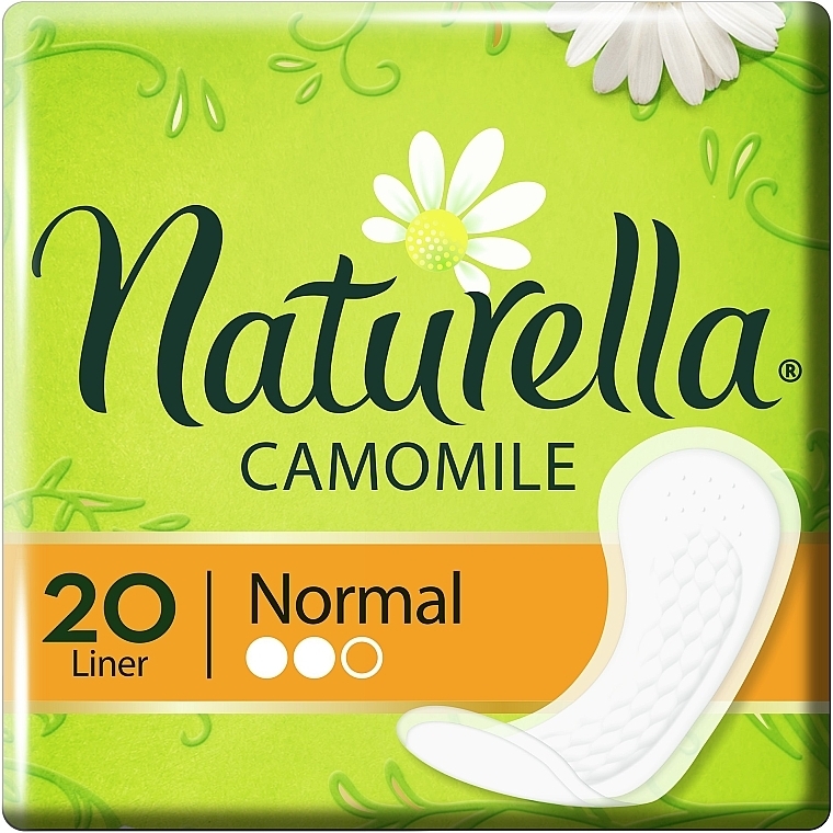Daily Liners, 20 pcs - Naturella Camomile Comfort Complex Normal — photo N1