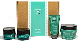 Fragrances, Perfumes, Cosmetics Set - Olive Spa Spirulina Value Box (mask/50ml + cr/50ml + h/cr/75ml + oil/250ml)