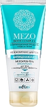 Fragrances, Perfumes, Cosmetics Cooling Body Mezo Cream Gel 'Cryolipolysis' - Bielita Mezo Body Complex