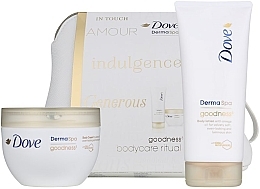 Fragrances, Perfumes, Cosmetics Set - Dove Derma Spa Goodness (b/lot/200ml + body/cr/300ml + bag)