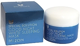 Fragrances, Perfumes, Cosmetics Whitening Sleeping Face Mask - Mizon Good Night White Sleeping Mask