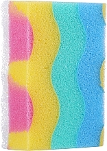 Rainbow 20 Rectangular Shower Sponge - Cari — photo N1