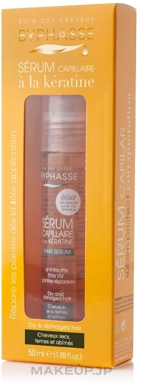 Repairing Oil for Dry & Damaged Hair Ends - Byphasse Glamour Line Hair Serum — photo 50 ml