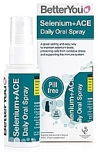 Fragrances, Perfumes, Cosmetics Oral Spray - BetterYou Selenium +ACE Daily Oral Spray Natural Blackcurrant