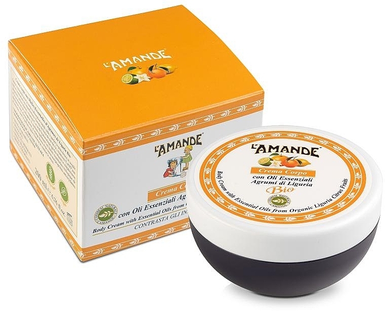 Body Cream - L'Amande Marseille Body Cream Liguria Citrus — photo N1