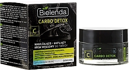 Fragrances, Perfumes, Cosmetics Mattifying Cream - Bielenda Carbo Detox