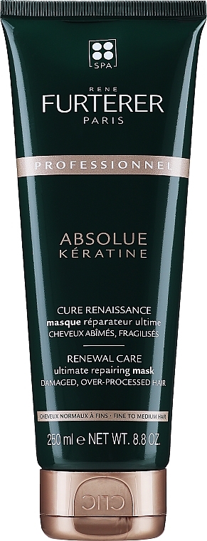 Renewal Mask for Fine Hair - Rene Furterer Absolue Keratine Renewal Care Mask Fine Hair — photo N1