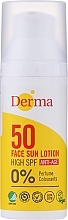 Anti-Aging Sun Face Lotion - Derma Sun Face Lotion Anti-Age SPF50 — photo N4