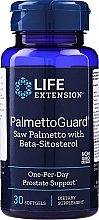 Dietary Supplement "Healthy Prostate Function" - Life Extension PalmettoGuard Saw Palmetto with Beta-Sitosterol — photo N1